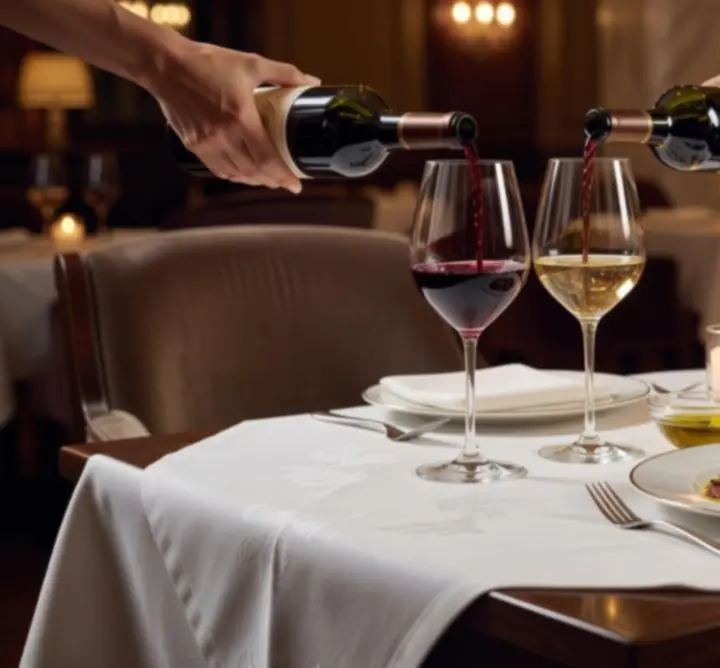 Luxusní párování vín s degustačním menu v restauraci Kralo View